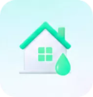 每间宿舍独立卫生间，热水管道入户

解决方案

·计量收费模式，按用水量精确计费

·微信小程序实时查询用水记录

·辅导员可查看宿舍整体用水数据